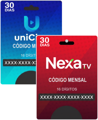 NEXATV + UNICINE — Recarga Mensal