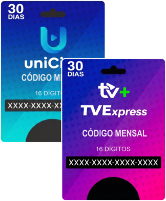 TVE + UNICINE — Recarga Mensal